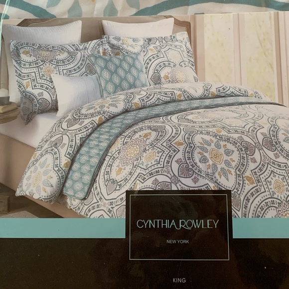 Cynthia Rowley Bedding King Size Duvet Cover Poshmark